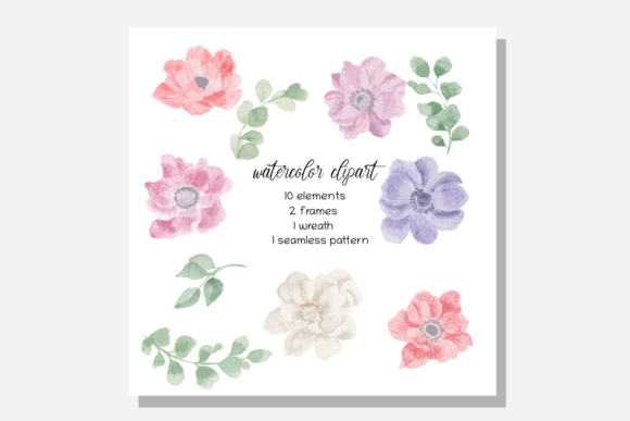 Bringing Designs to Life with Watercolor Floral Clipart