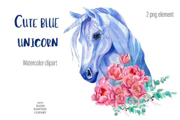 The Art and Magic of Hand-Painted Watercolor Unicorn Clipart