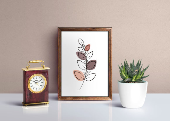 The Quiet Revolution of Wall Print Art: Leaves and Line Art as Modern Decor