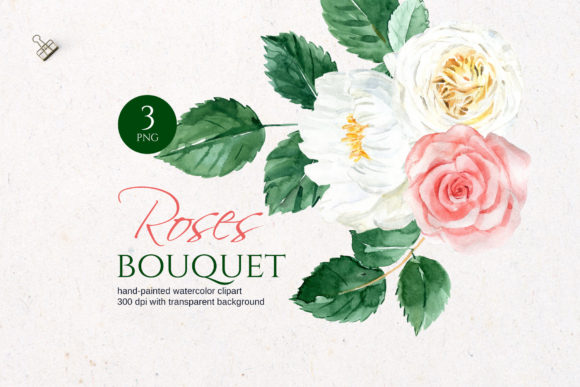 The Utility and Application of Roses Bouquet Clipart in Digital Design