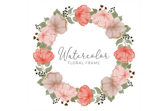 The Watercolor Peony Flower Circle Frame: A Strategic Asset for Modern Creators
