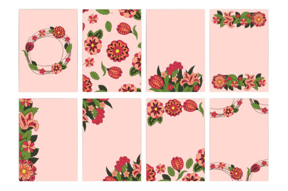 The Wedding Set Postcards & Backgrounds Digital Collection