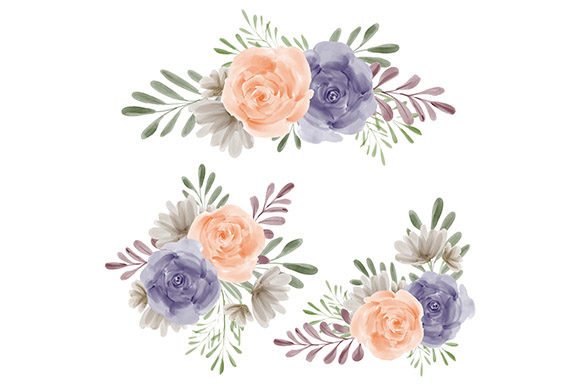 Understanding the Watercolor Rose Flower Bouquet Set: A Digital Design Asset